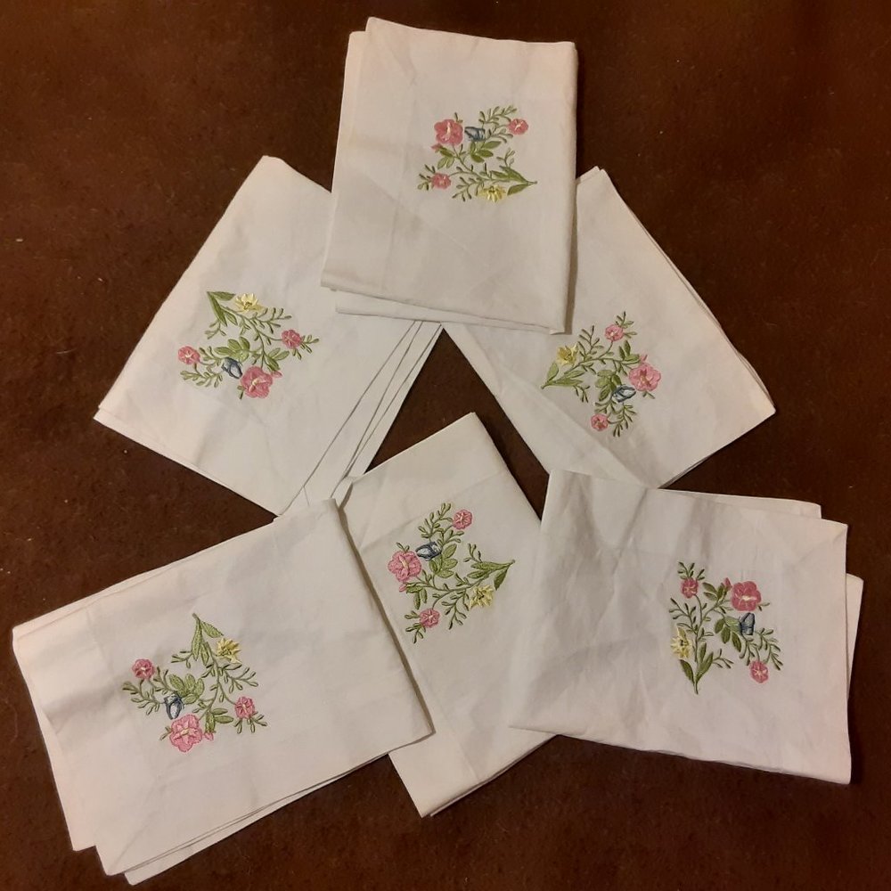 LENOX set 6 vintage table place matte NEW